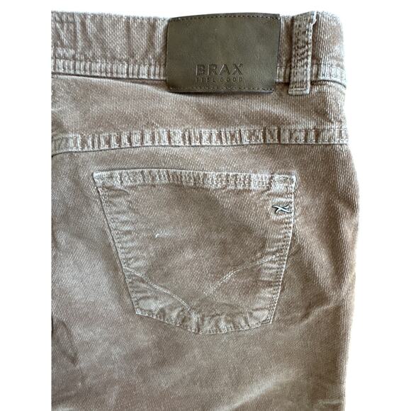 Brax Cooper Fancy Brown Corduroys - Picture 7 of 7